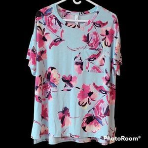 Honeyme Piper Floral Pocket Top